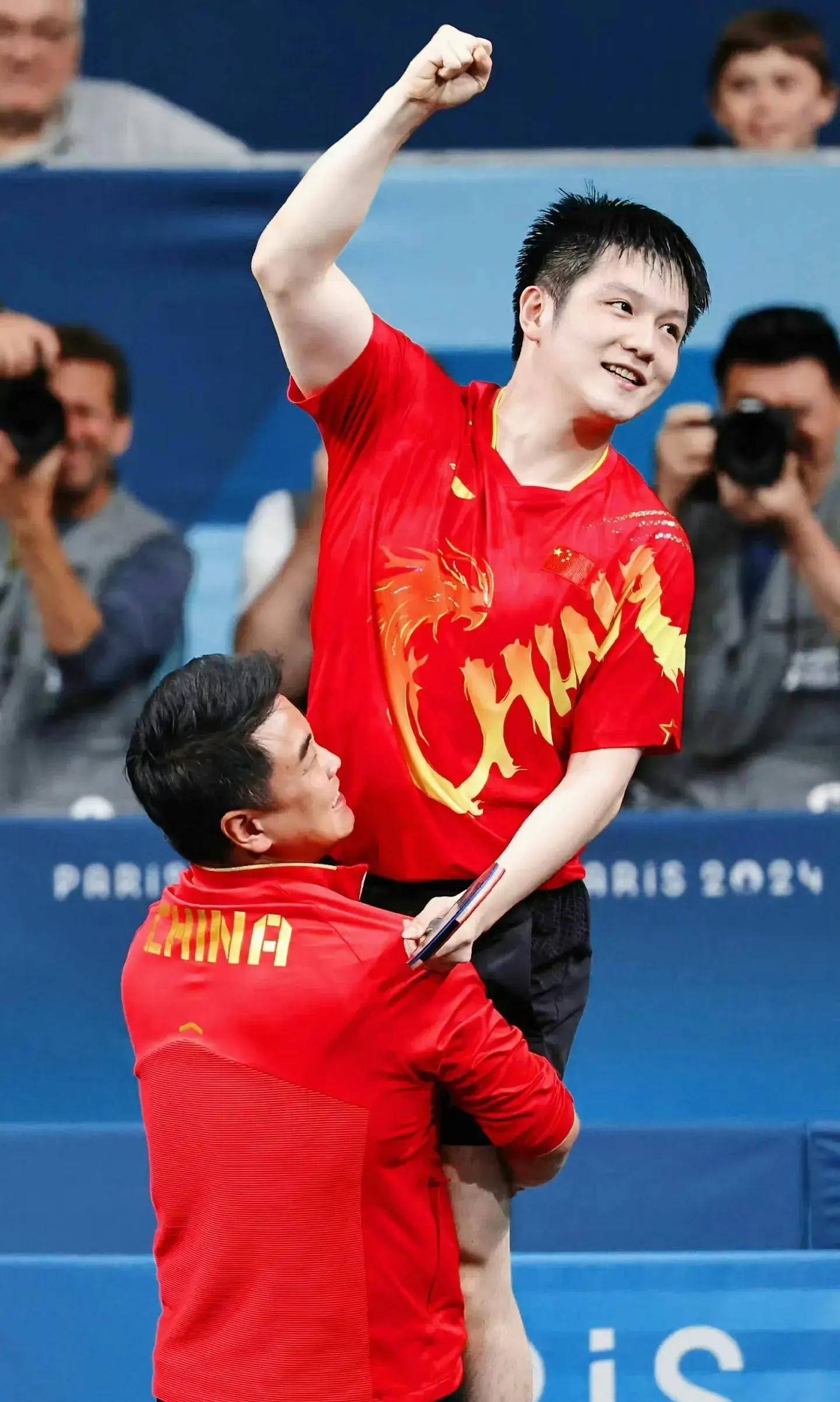 包含乒乓球双打组合樊振东/许昕晋级半决赛的词条