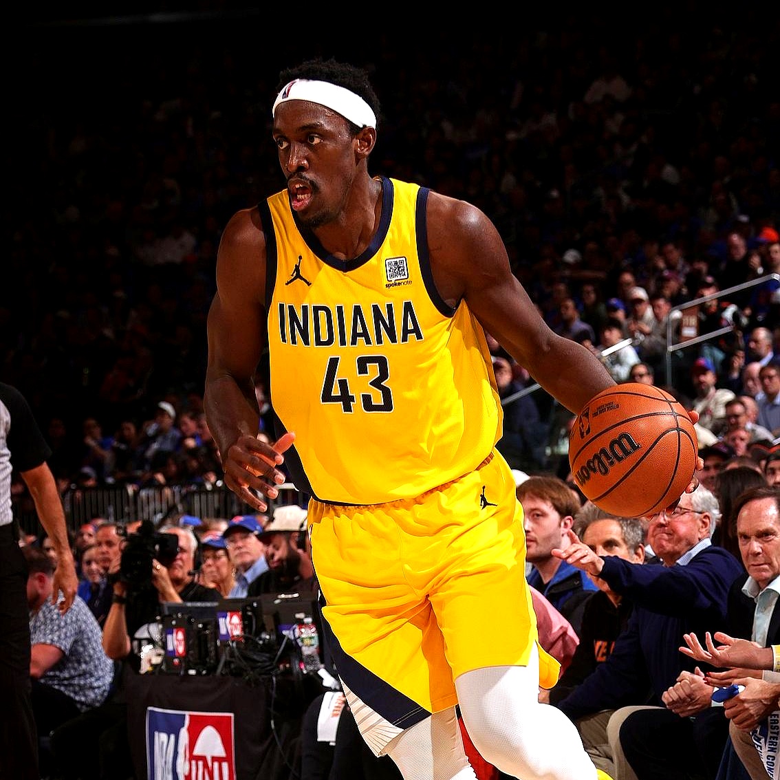 步行者擒勇士，萨博尼斯高效